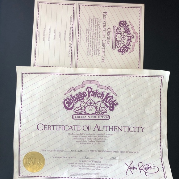 Vintage Cabbage Patch Doll - Picture 6 of 8